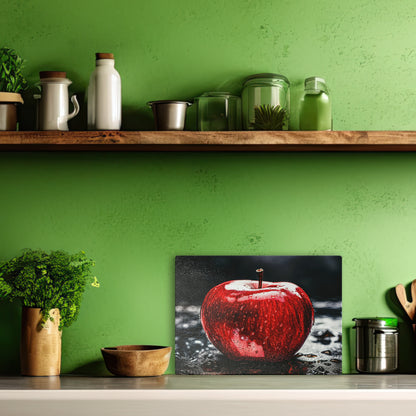 Glass Cutting Board - Apple 1 