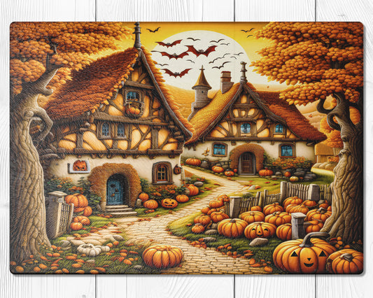 Glasschneidebrett - Halloween 1