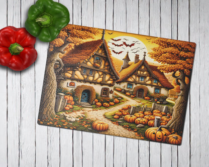 Glasschneidebrett - Halloween 1