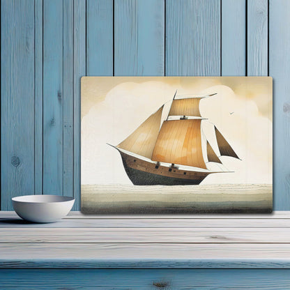 Glass cutting board - Ships 2