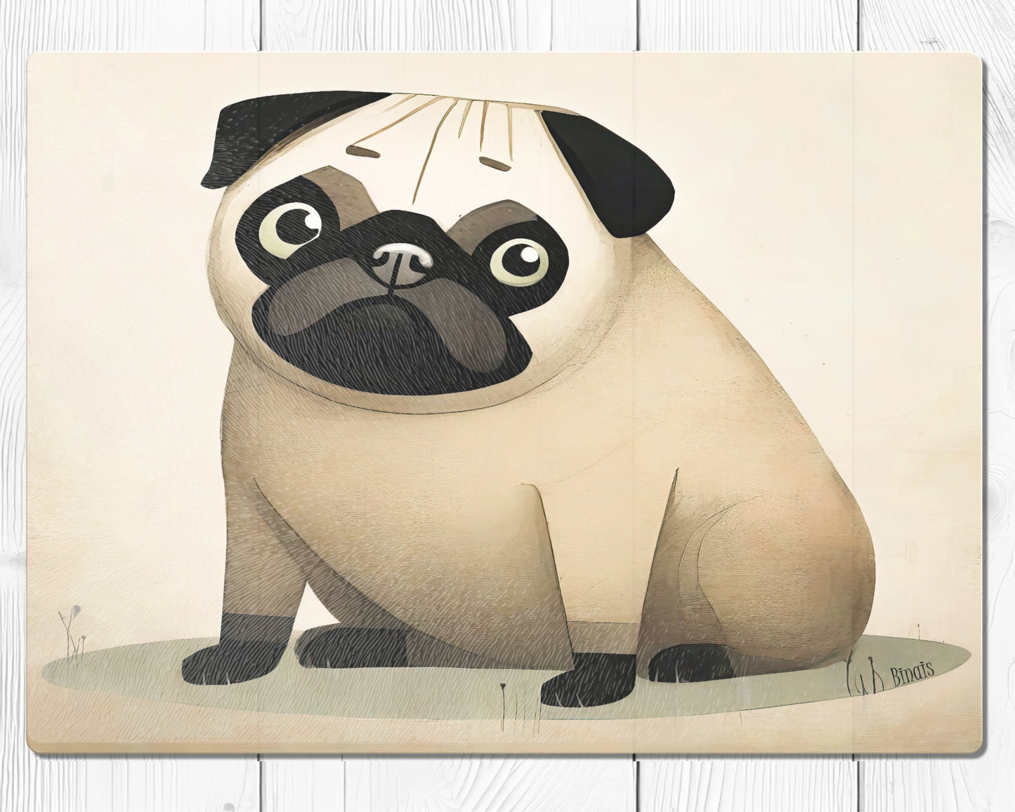 Glass cutting board - Dogs 3