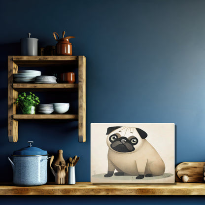 Glass cutting board - Dogs 3