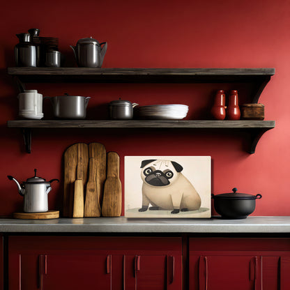 Glass cutting board - Dogs 3