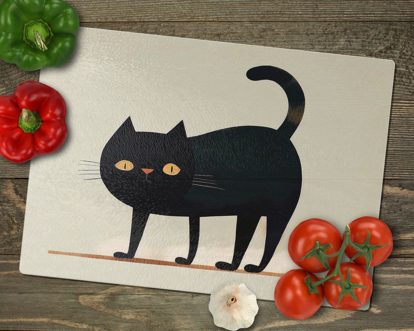Glass cutting board - Cats 4