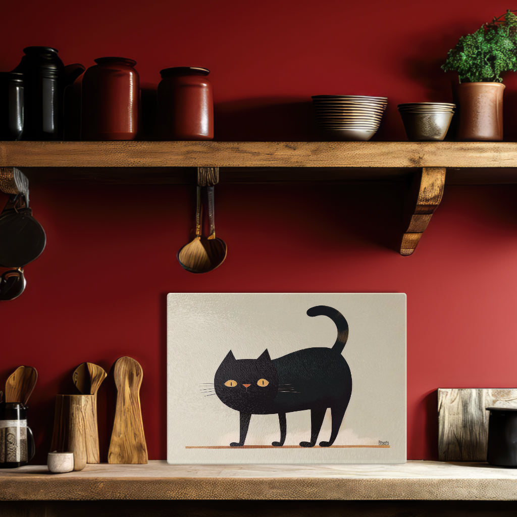 Glass cutting board - Cats 4