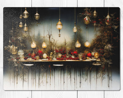 Glasschneidebrett - Weihnachten 7