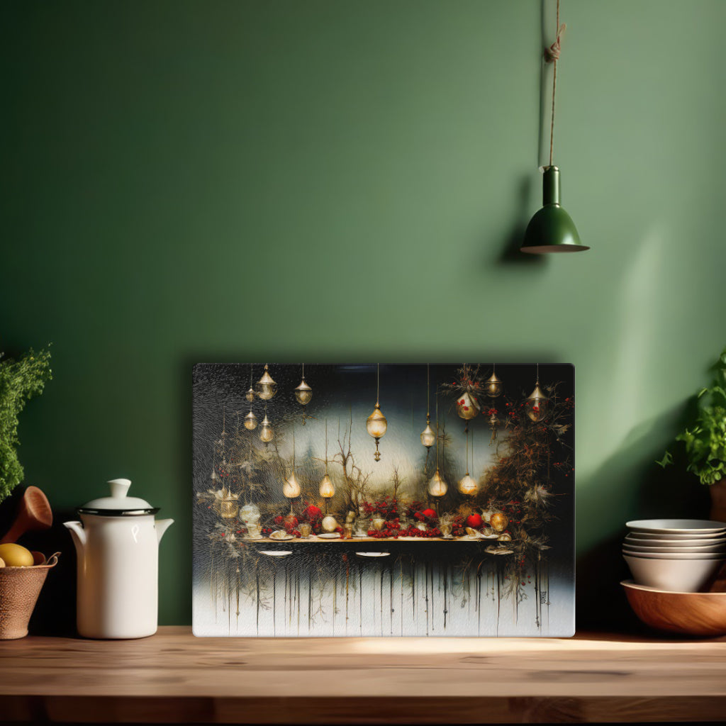 Glasschneidebrett - Weihnachten 7