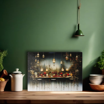 Glasschneidebrett - Weihnachten 7