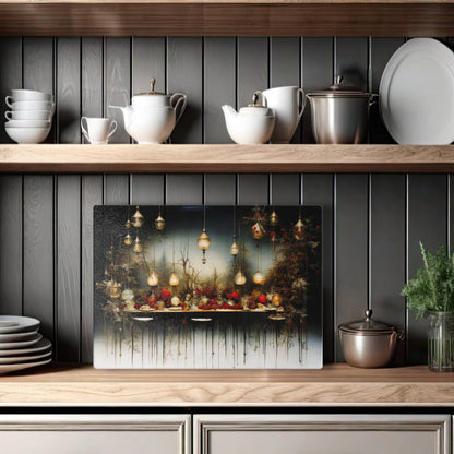 Glasschneidebrett - Weihnachten 7