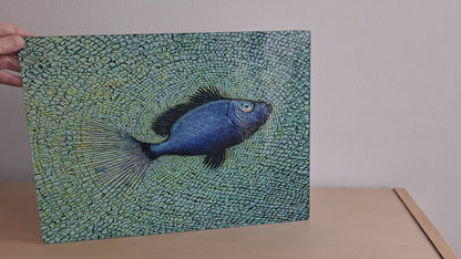 Glasschneidebrett - Fische 1