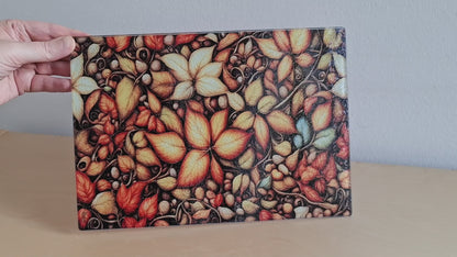 Glass cutting board - Autumn 1 