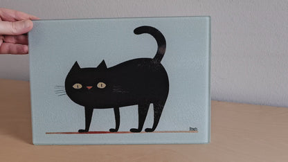 Glass cutting board - Cats 4