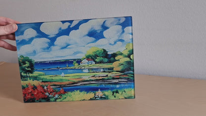 Glasschneidebrett - Landschaft 16