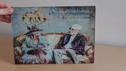 Glasschneidebretter - Zitate 1