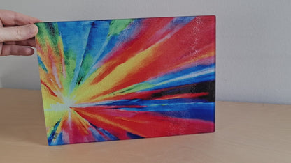 Glasschneidebrett - Strahlen 3