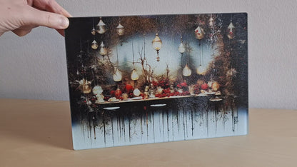 Glasschneidebrett - Weihnachten 7