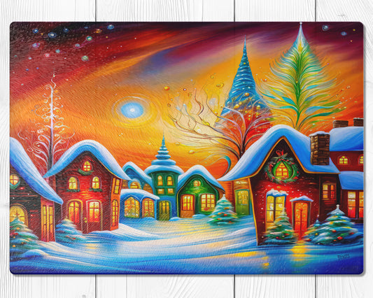 Glass cutting board - Winter 4 